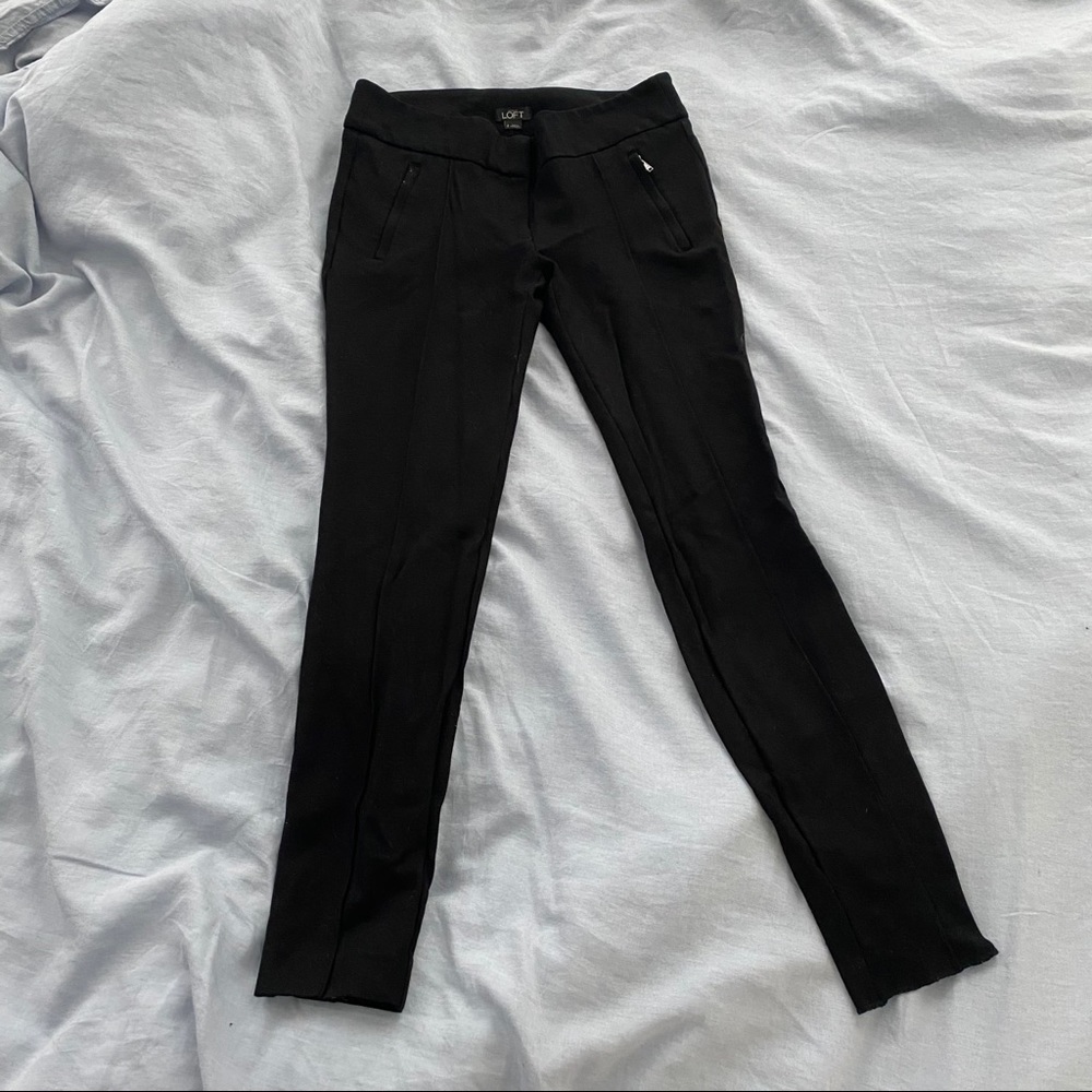 Black LOFT Business Casual Slacks/Pants
